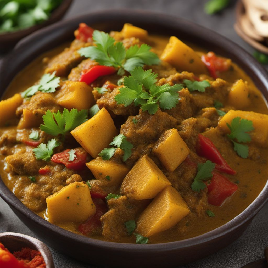 Sindhi-style Aloo Shimla Mirch Curry