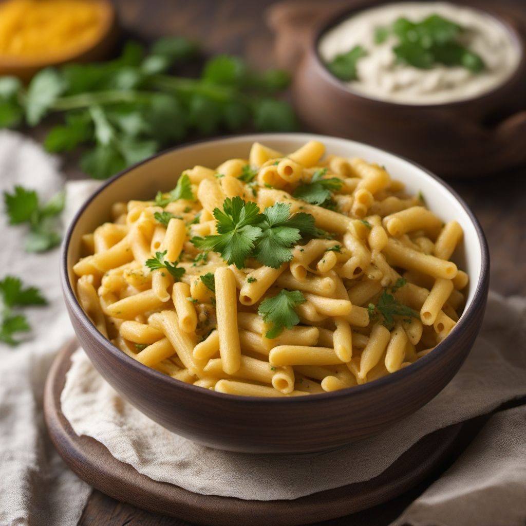 Sindhi-style Creamy Macaroni