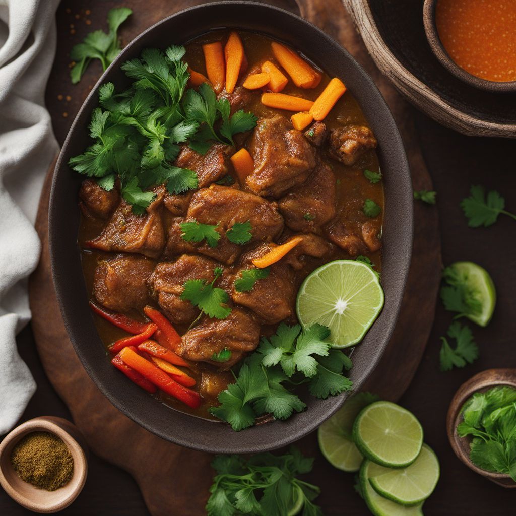 Singaporean-style Spiced Lamb Stew