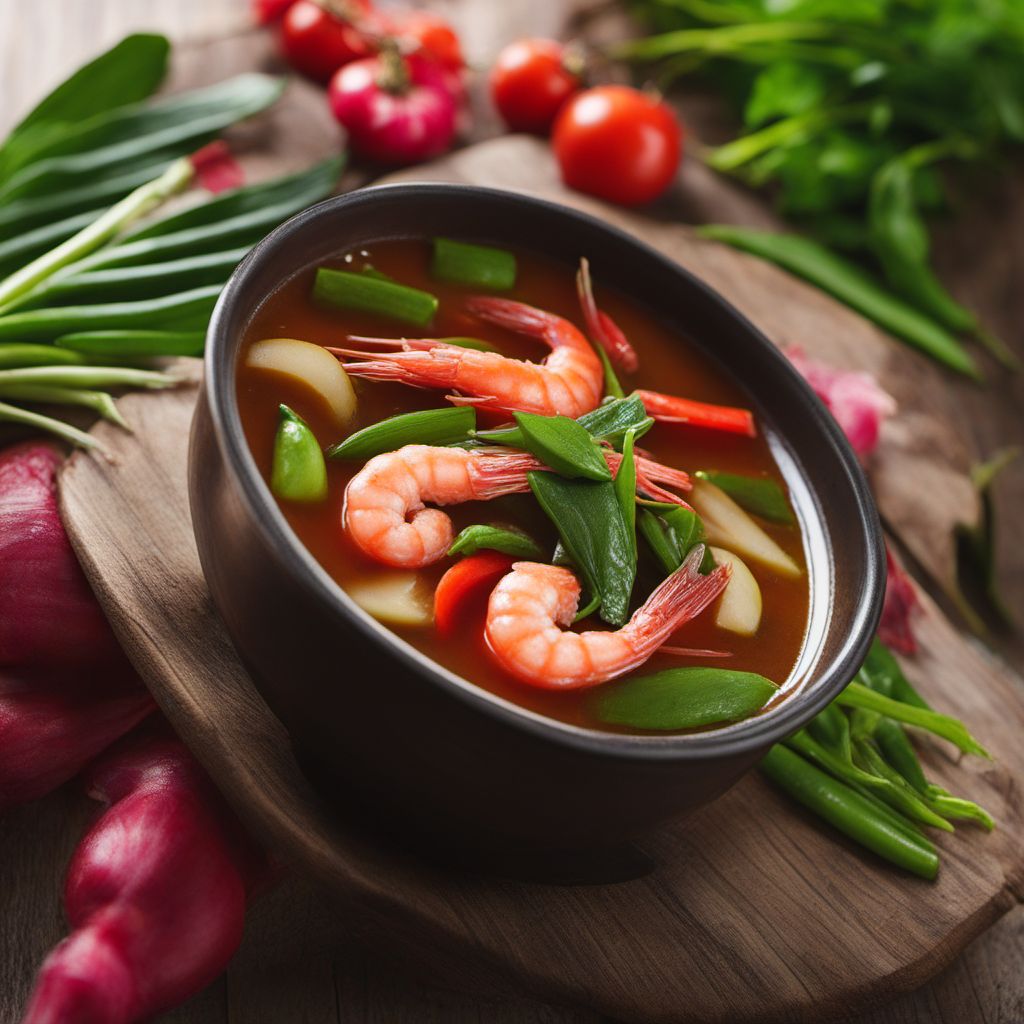 Sinigang Shrimp Soup