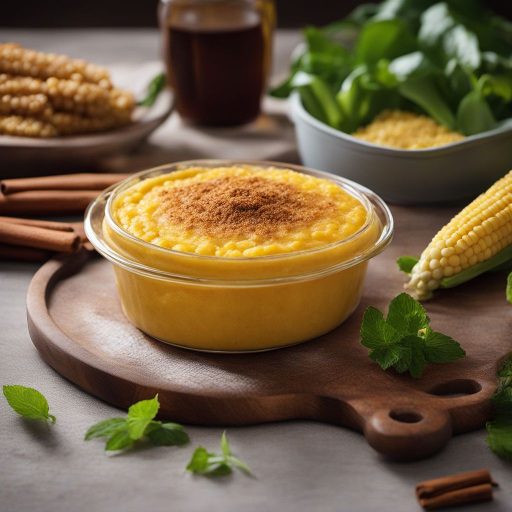 Slovakian Corn Pudding