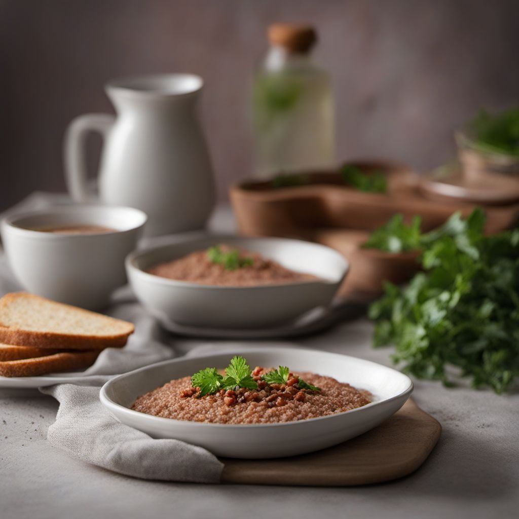 Slovenian Buckwheat Spoonbread