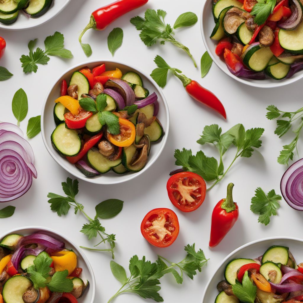 Slovenian-Inspired Roasted Vegetable Salad