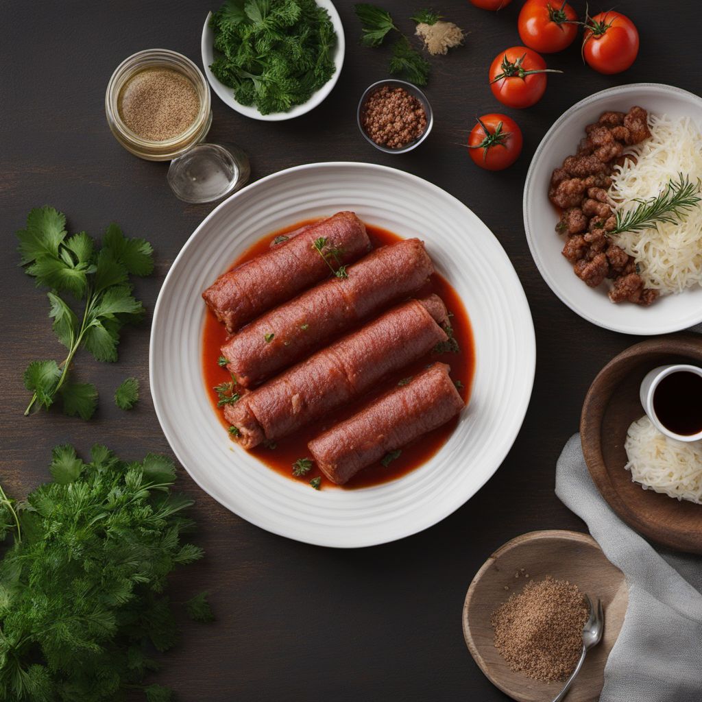 Slovenian-style Stuffed Beef Rolls