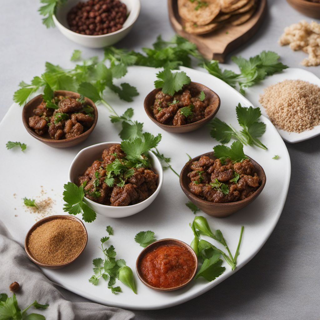 Somali-style Canapés Chasseur