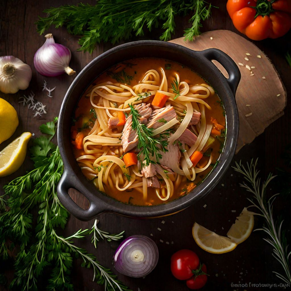 Italian Chicken Noodle Soup