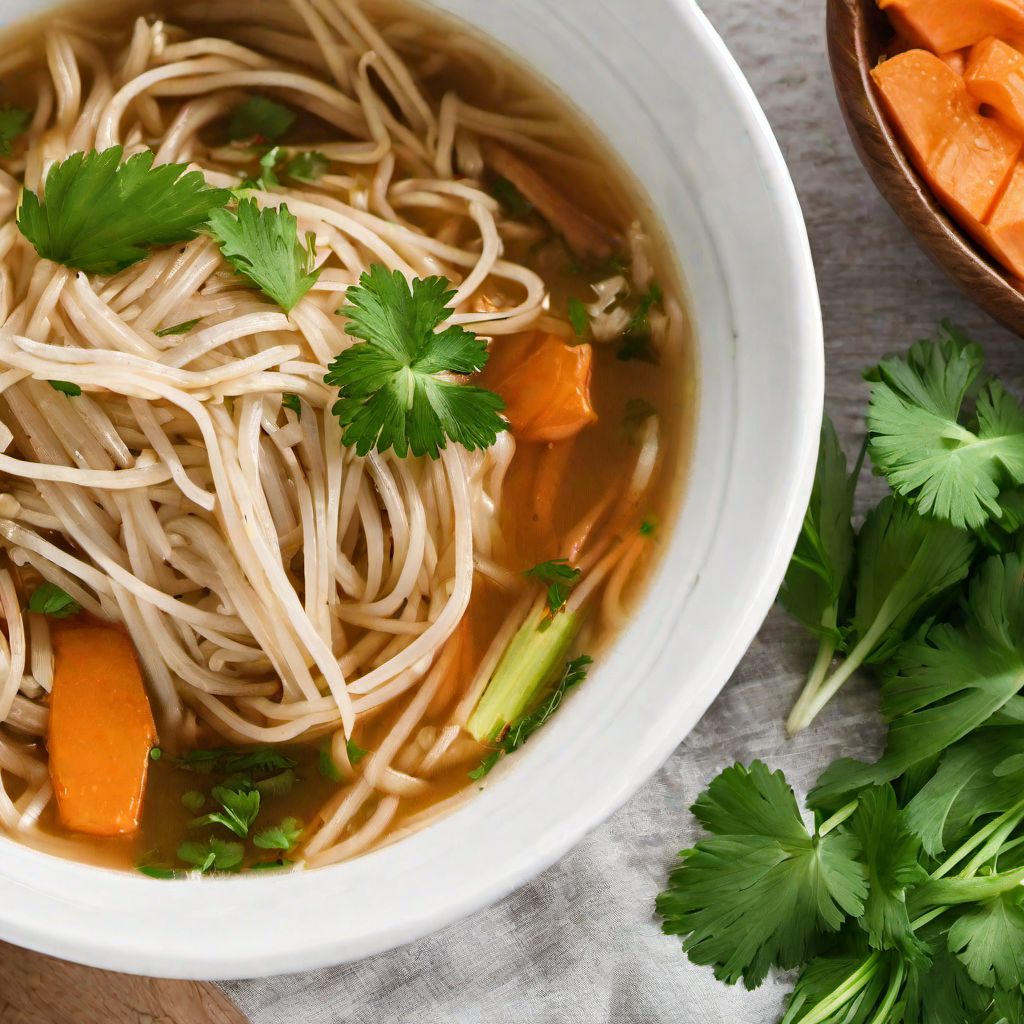 Turkish-style Chicken Noodle Soup