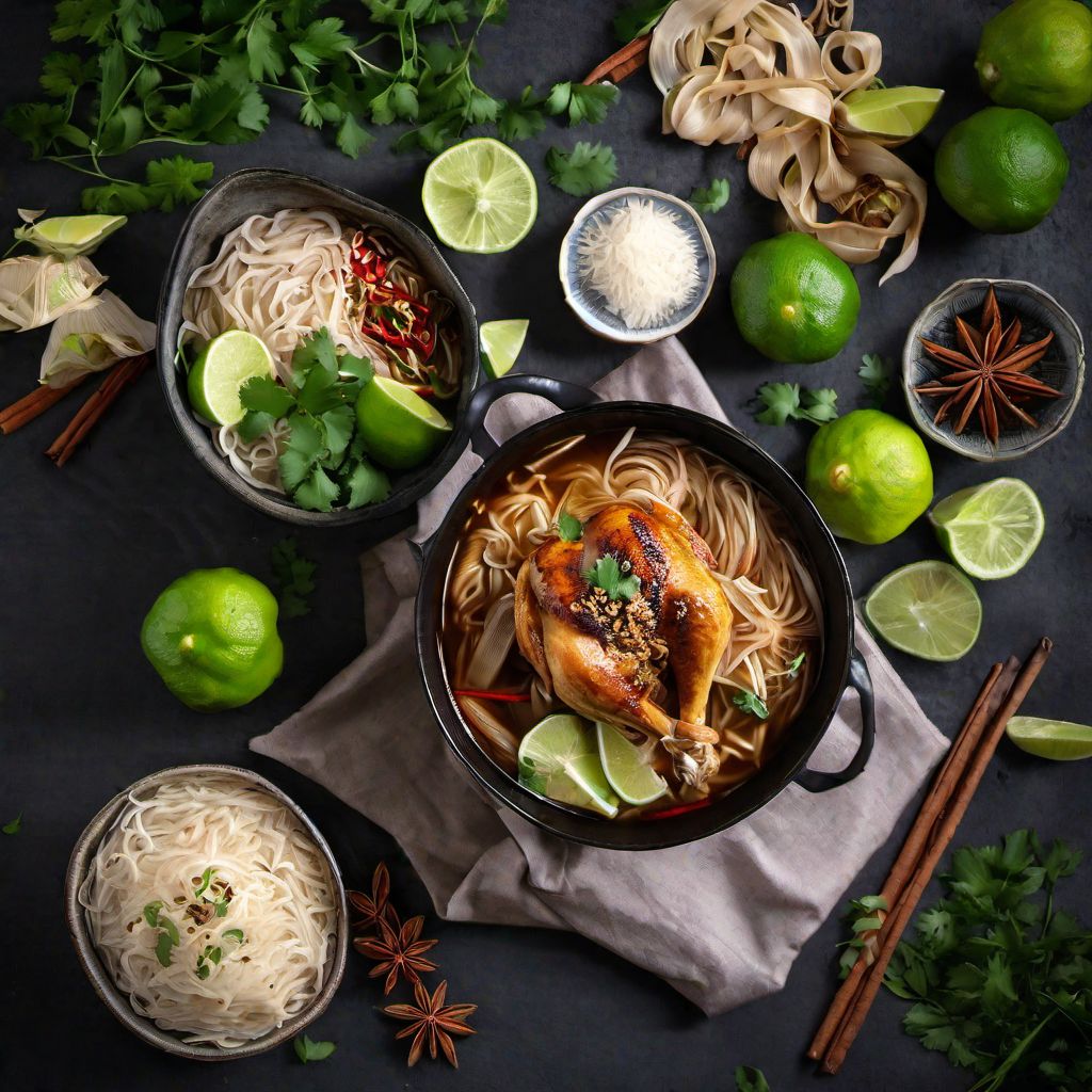 Vietnamese-style Chicken Noodle Soup