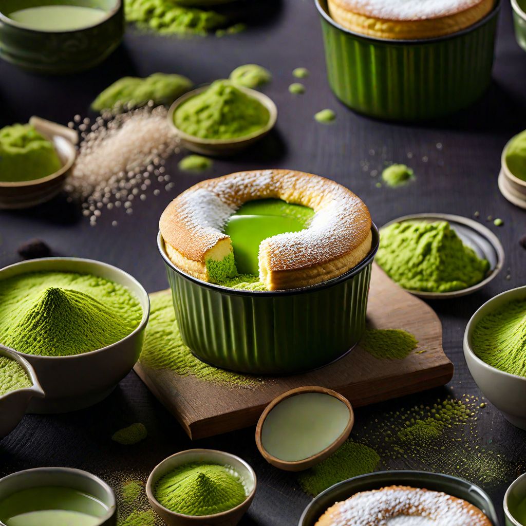 Japanese Matcha Soufflé