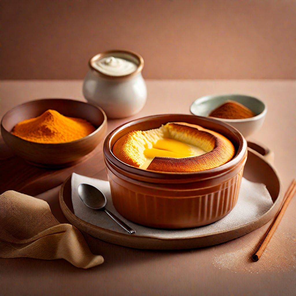 Korean-Style Sweet Potato Soufflé