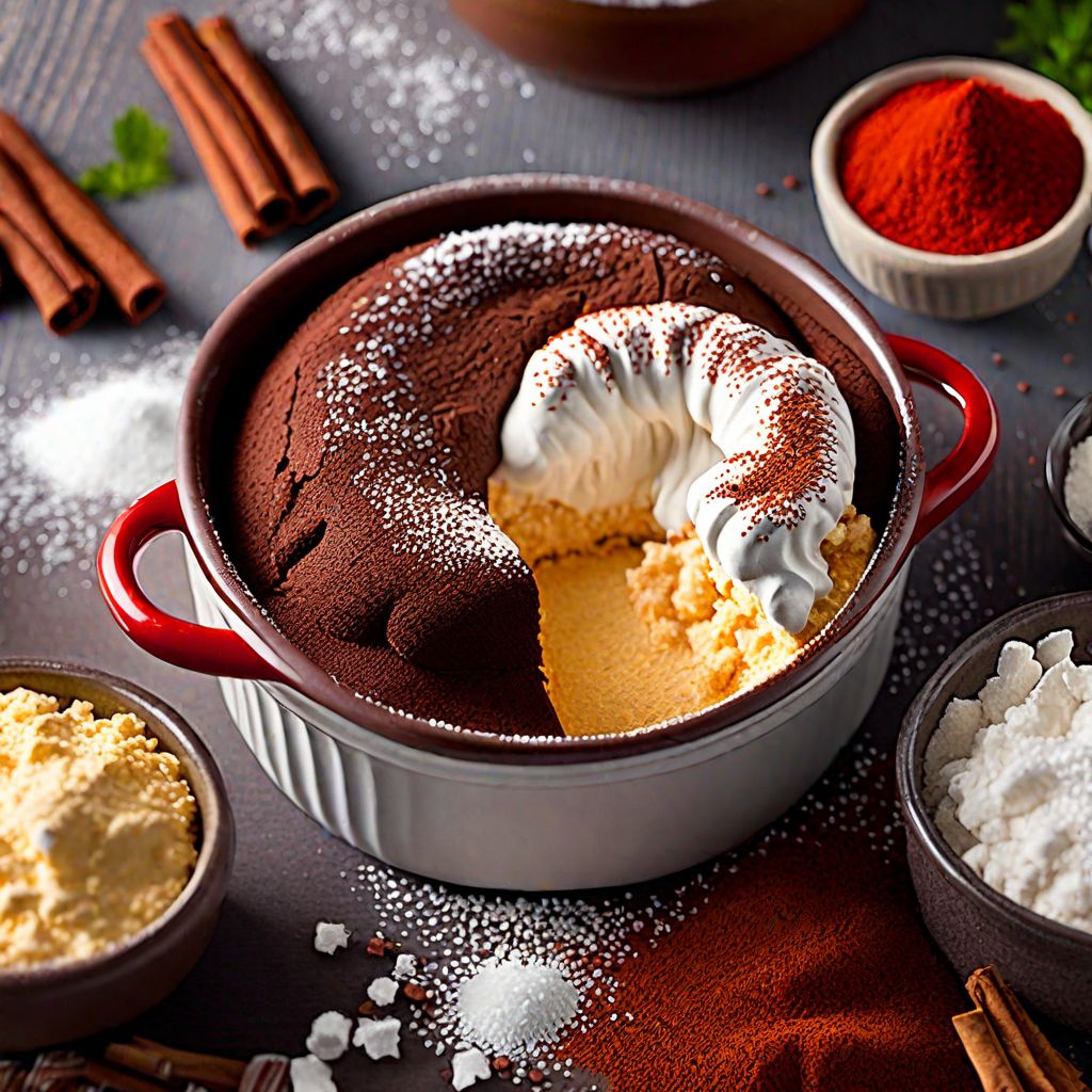 Mexican Chocolate Soufflé