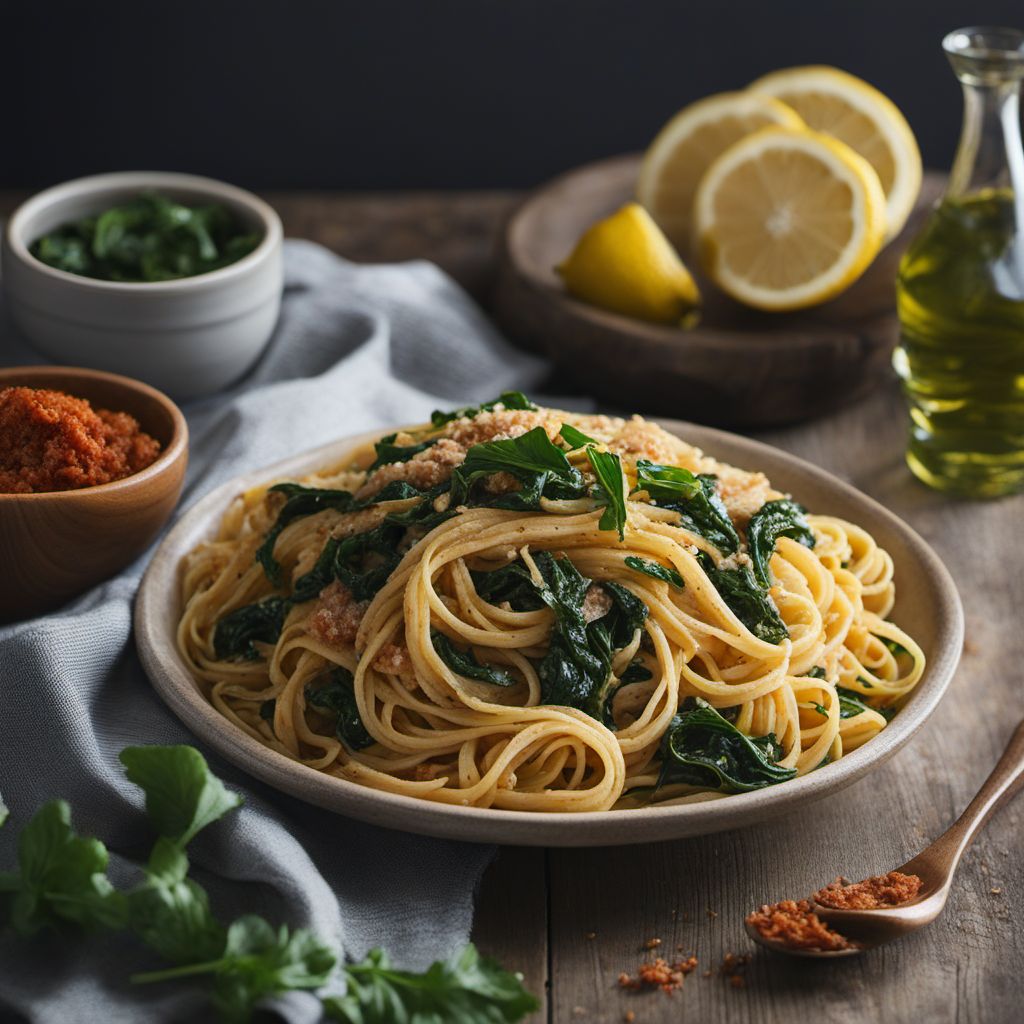 Soulful Anellini Pasta with Smoky Collard Greens