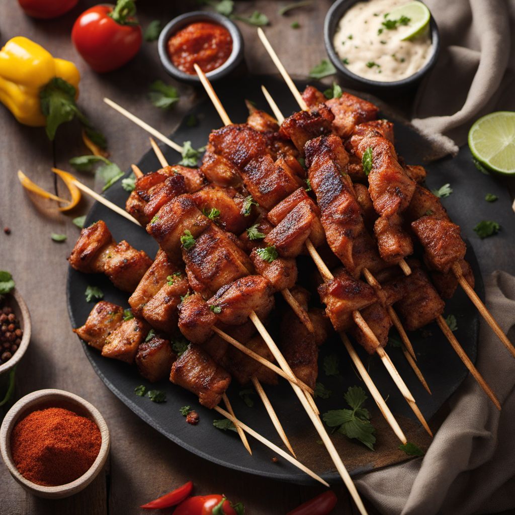 Soulful Grilled Chicken Skewers