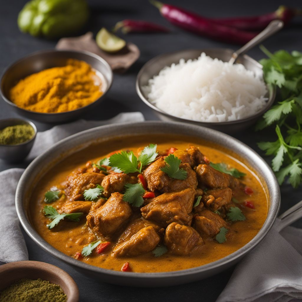 South Indian Spiced Chicken Curry