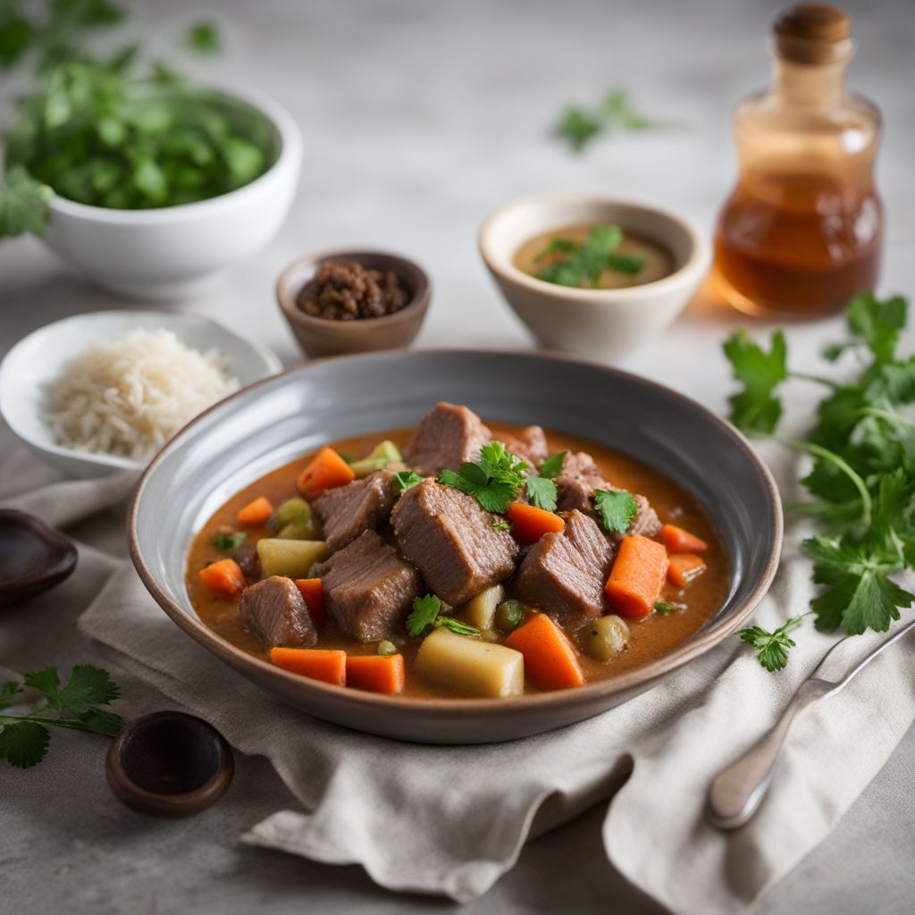 Southern African-style Veal Stew