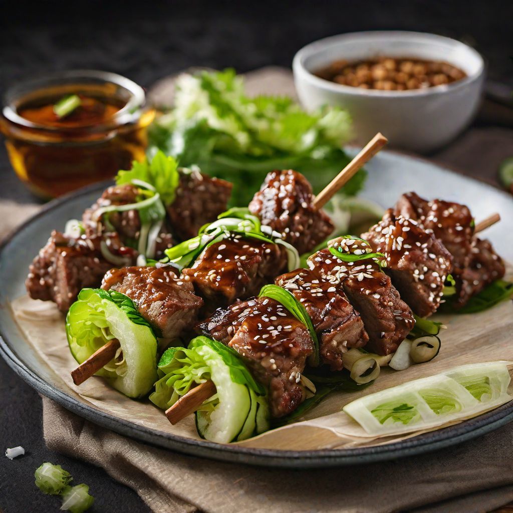 Taiwanese-style Souvlaki