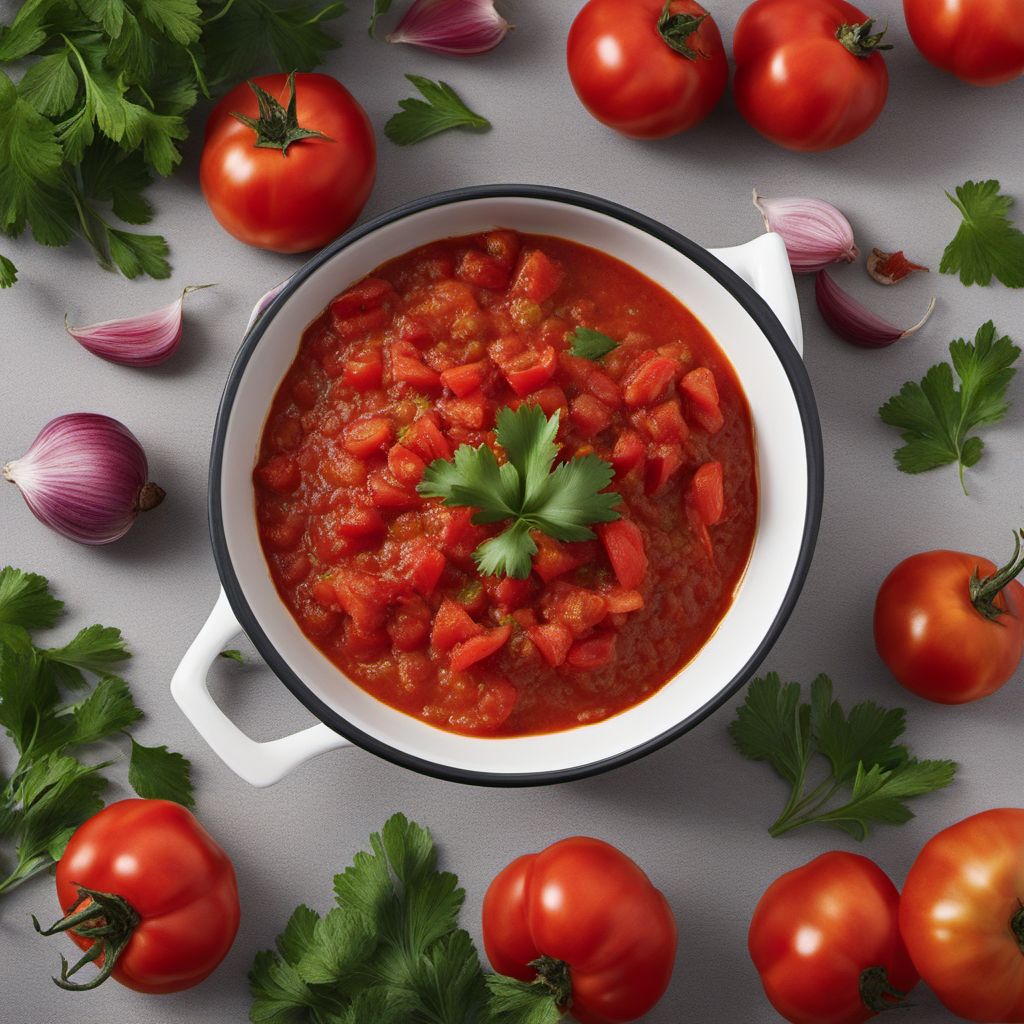 Spanish Tomato and Onion Salsa