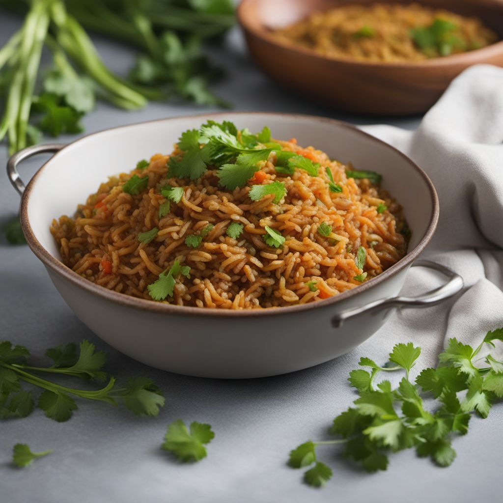 Spiced Lentil Rice