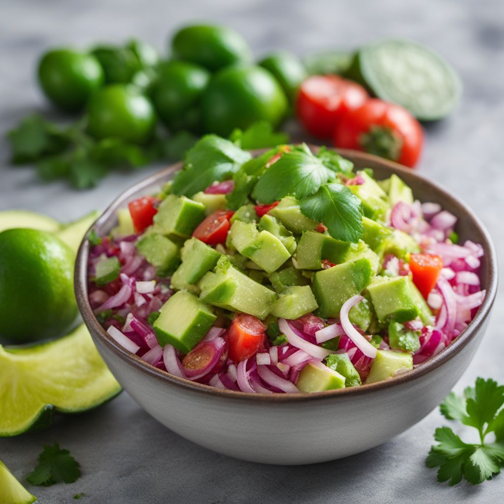 Spicy Avocado Ceviche