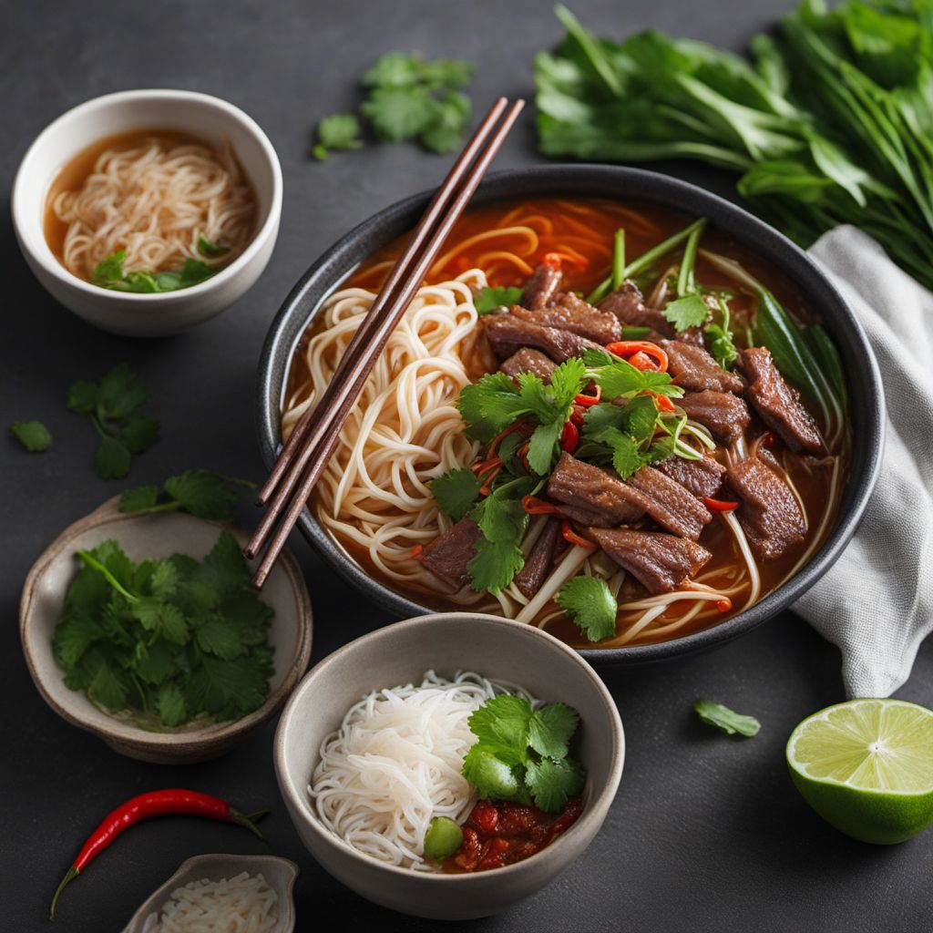 Spicy Beef Noodle Soup