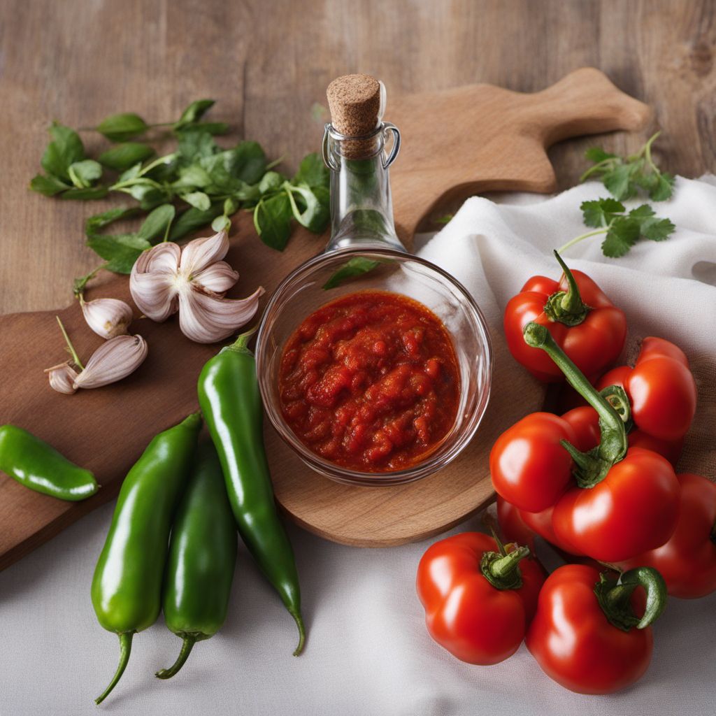 Spicy Bolivian Tomato and Chili Sauce