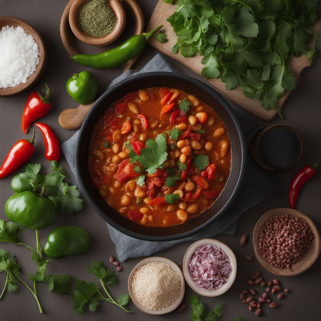 Spicy Filipino-American Style Lima Beans Stew