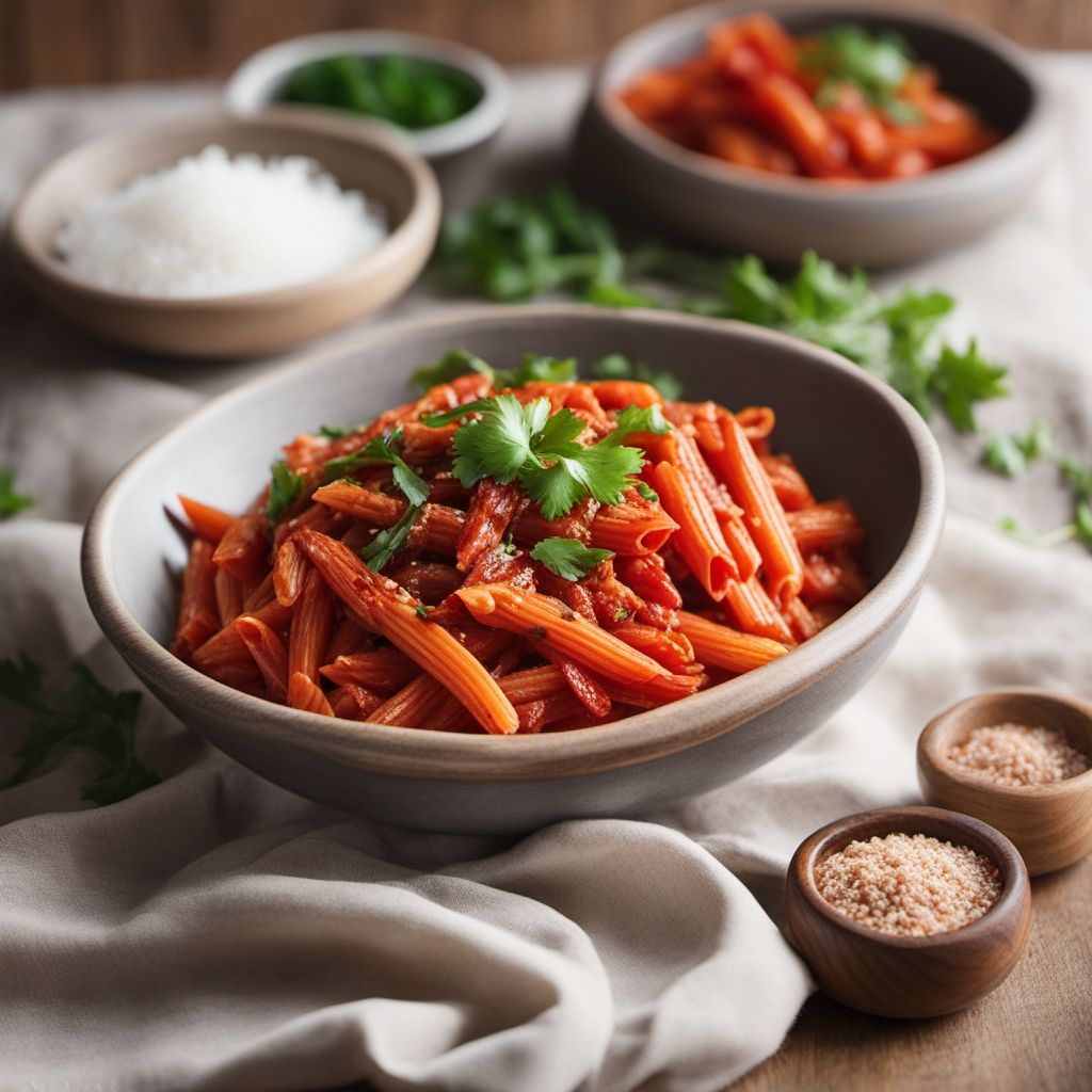 Spicy Gochujang Penne