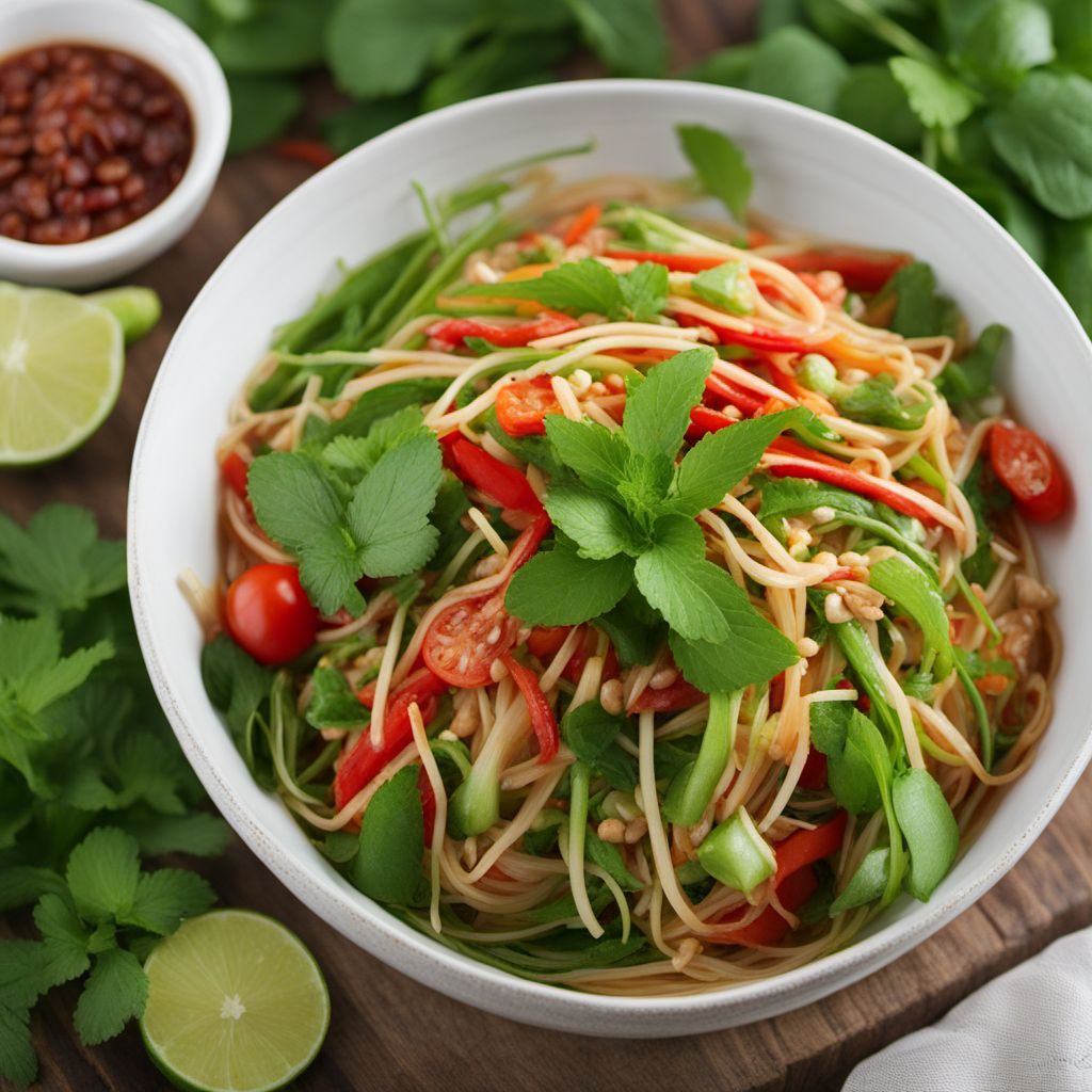 Spicy Green Mango Salad