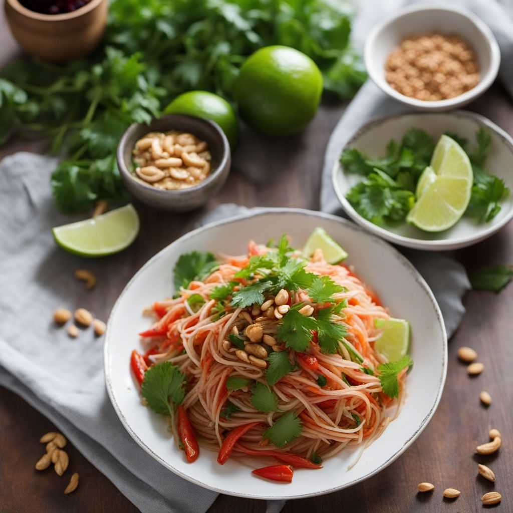 Spicy Green Papaya Salad