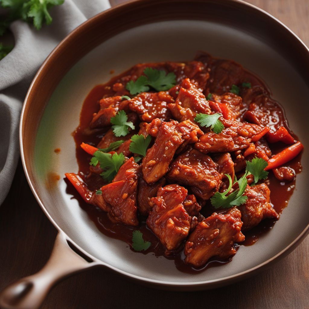 Spicy Malawian Stir-Fried Chicken