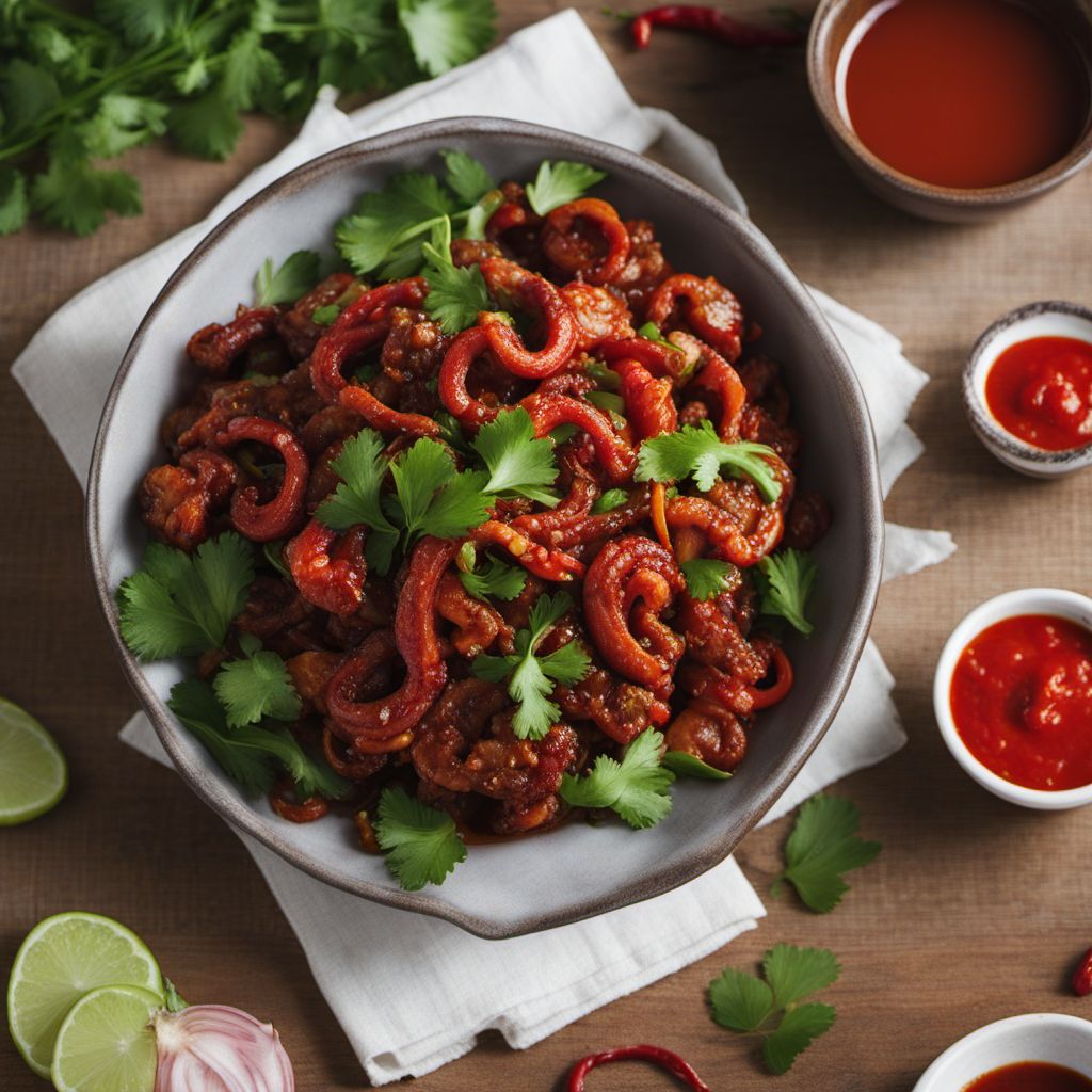 Spicy Octopus Stir-Fry