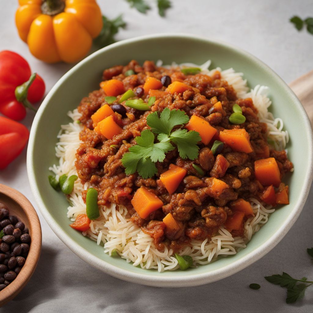 Spicy Papaya Picadillo with a Twist