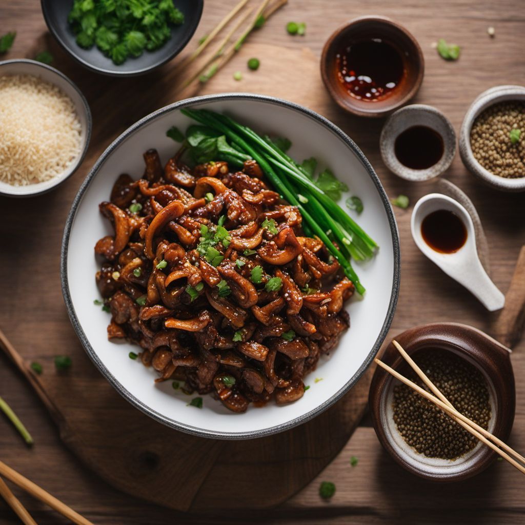 Spicy Stir-Fried Mushrooms