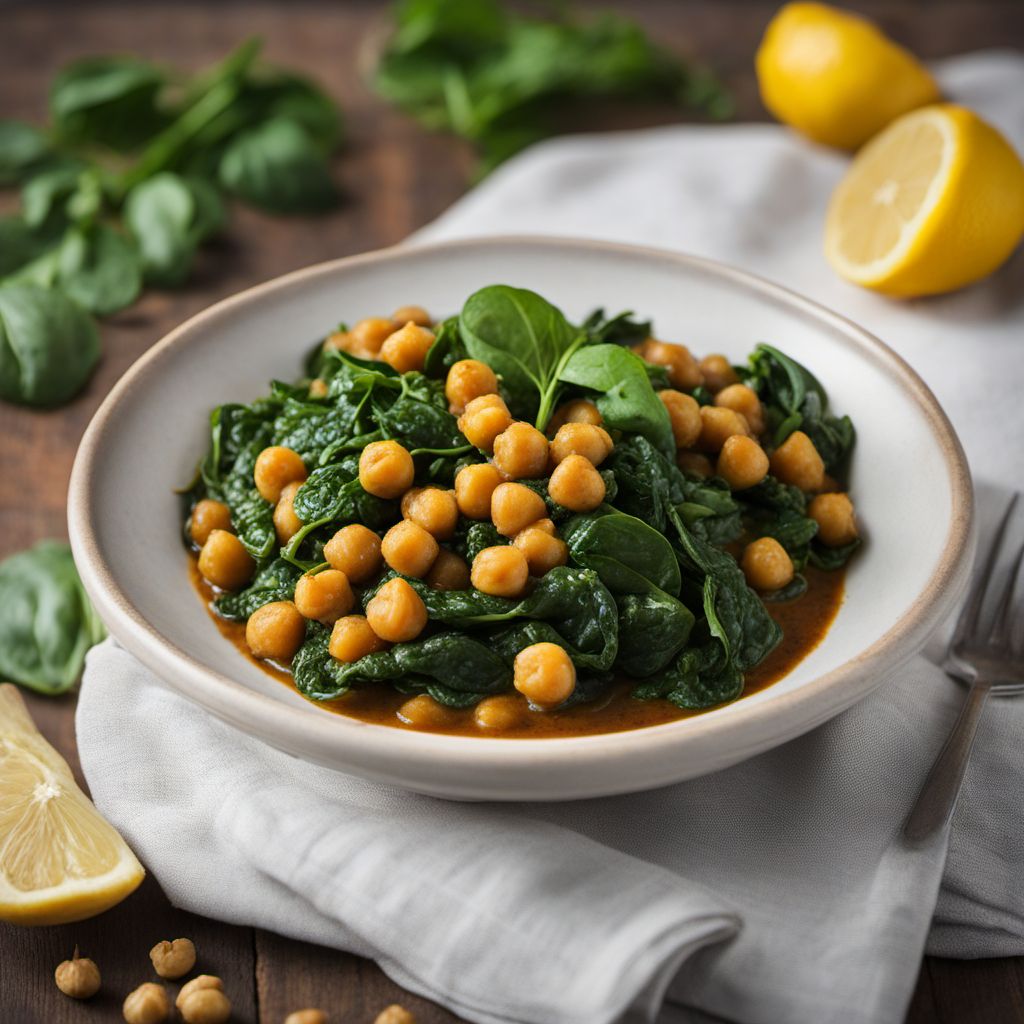 Spinach and Chickpea Stew