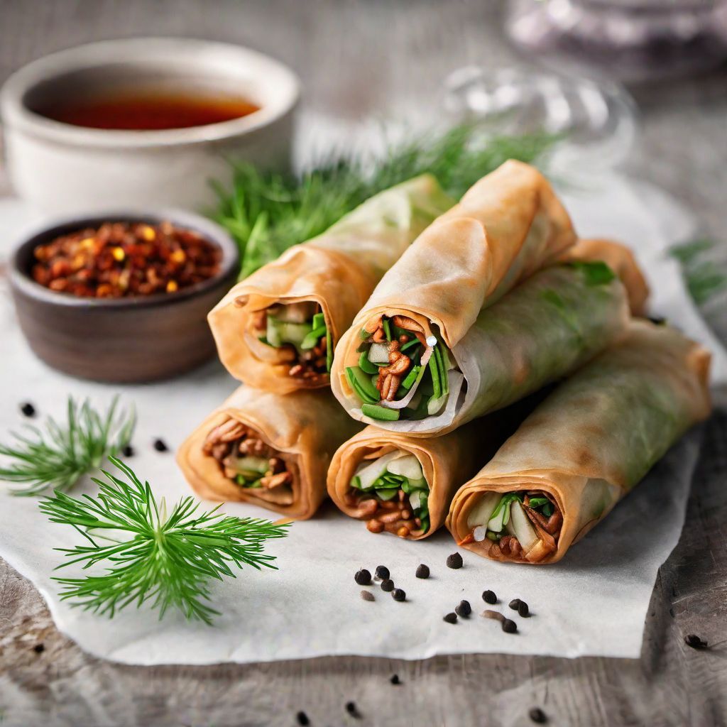 Latvian-style Spring Rolls