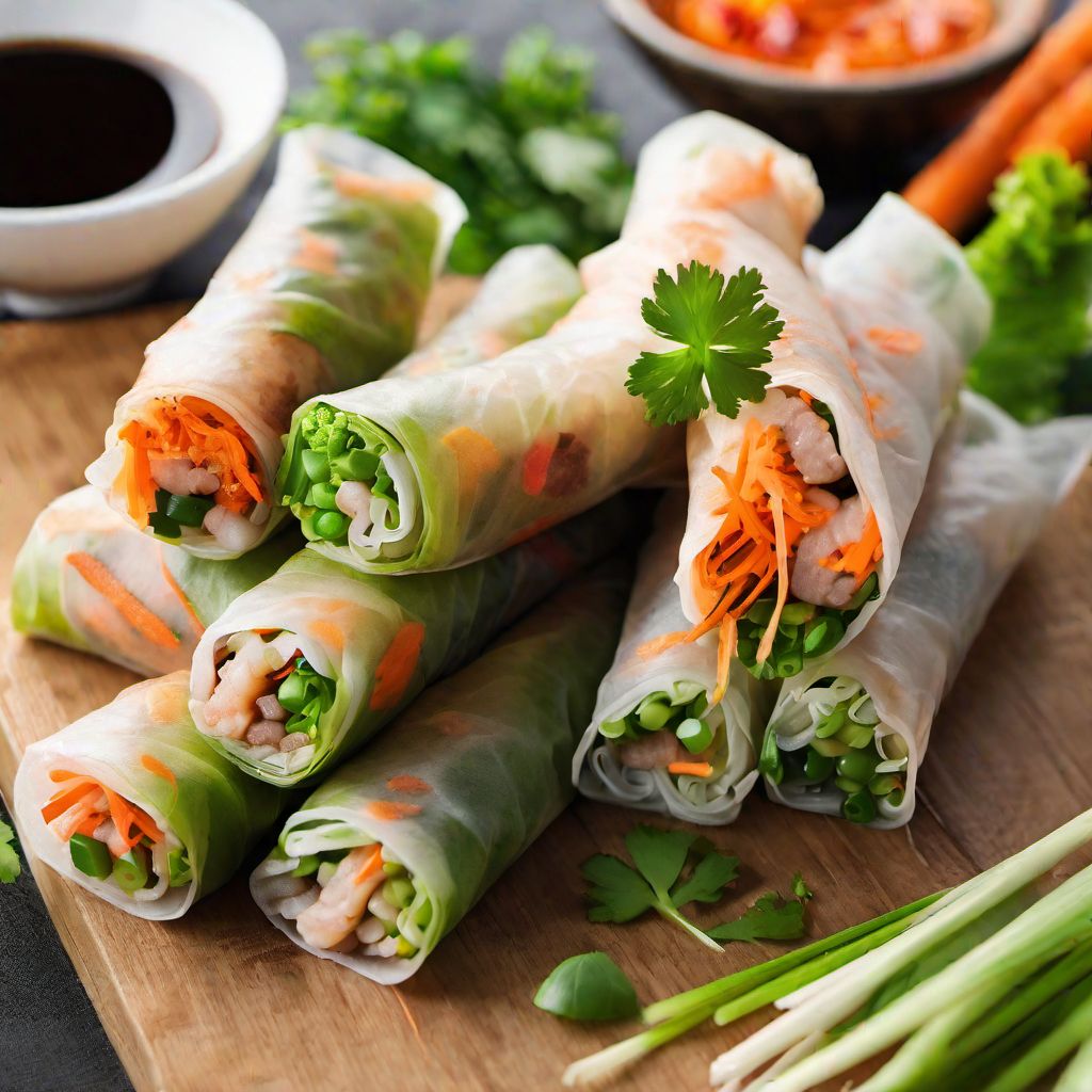 Taiwanese-style Spring Rolls