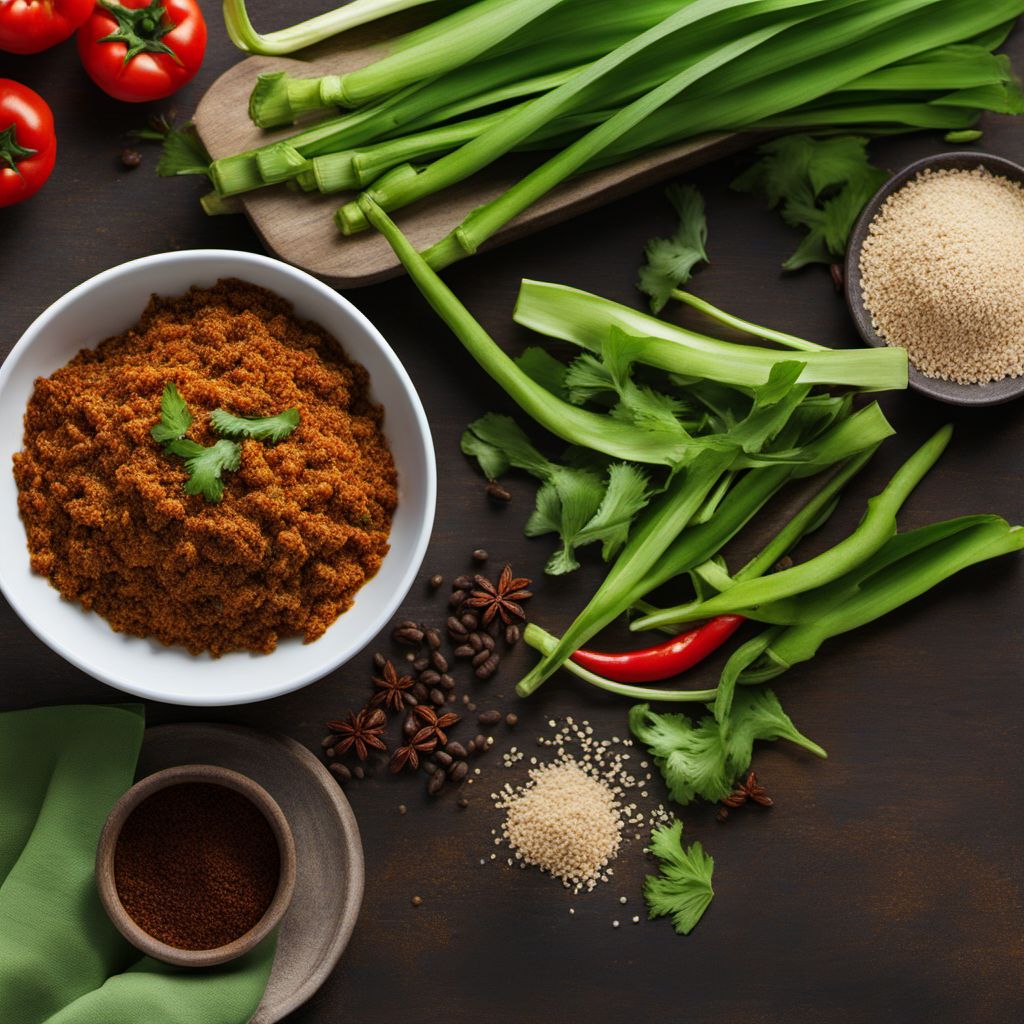 Sri Lankan Spicy Leeks Stir-Fry