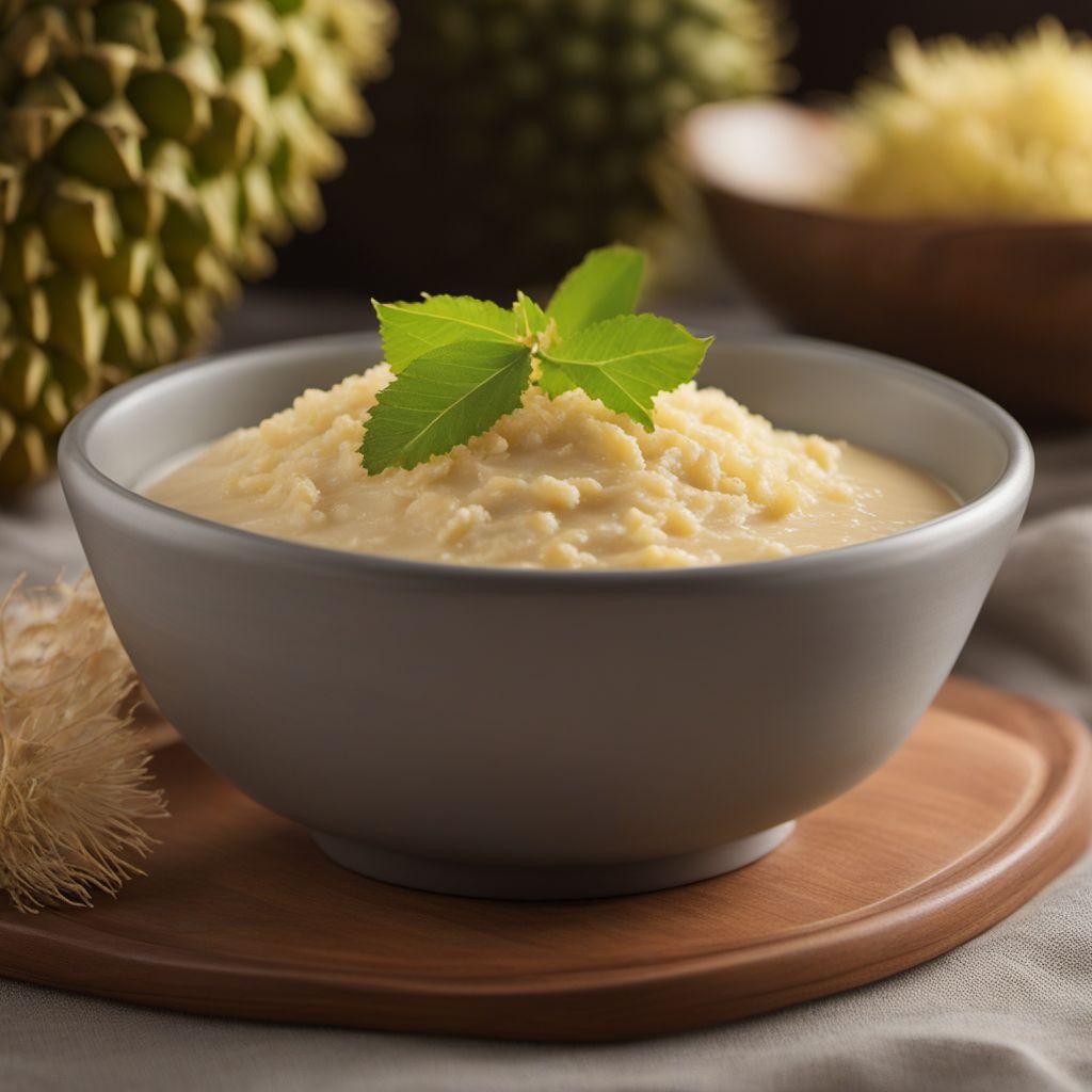 St. Kitts and Nevis Durian Rice Pudding