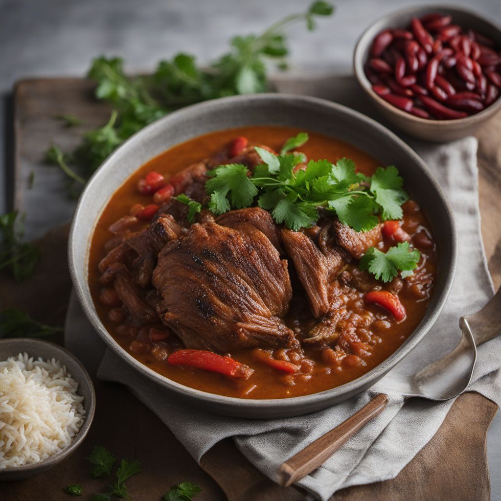 St. Kitts and Nevis-style Slow-cooked Lamb