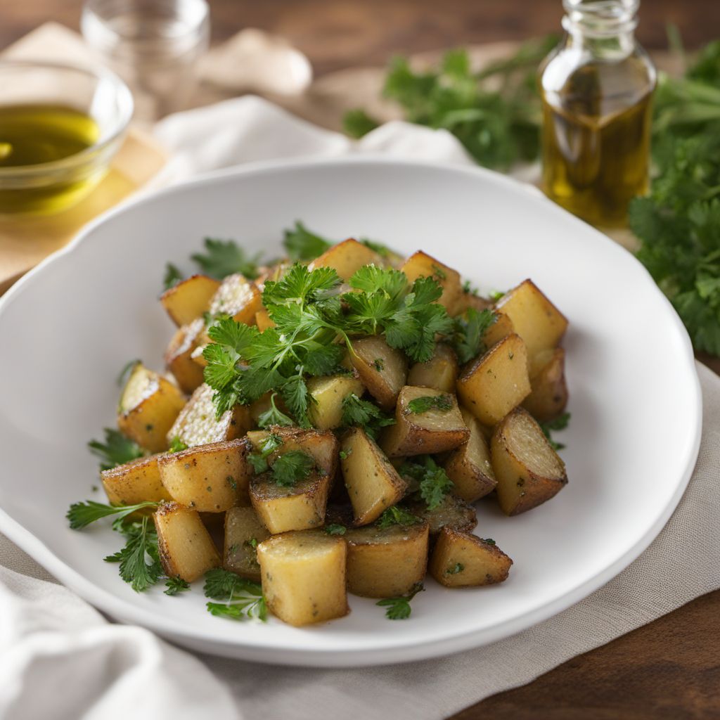 St. Louis Style Garlic Parsley Potatoes