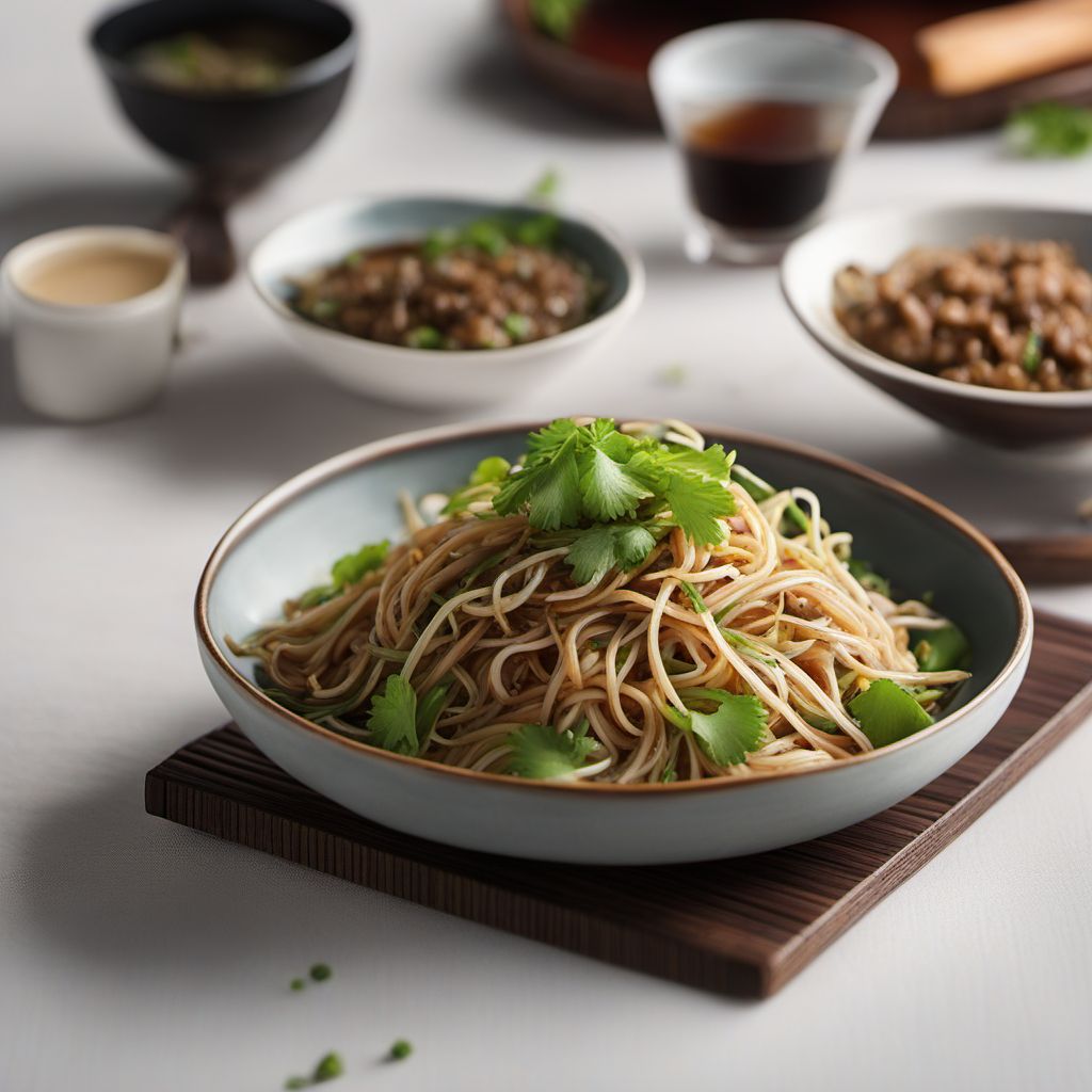 Stir-Fried Beansprouts with Halal Seasonings