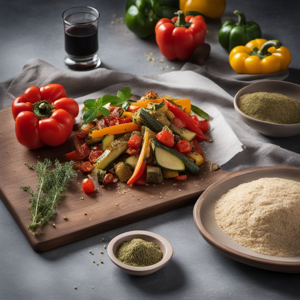 Strascinati di Grano Saraceno with Roasted Vegetables