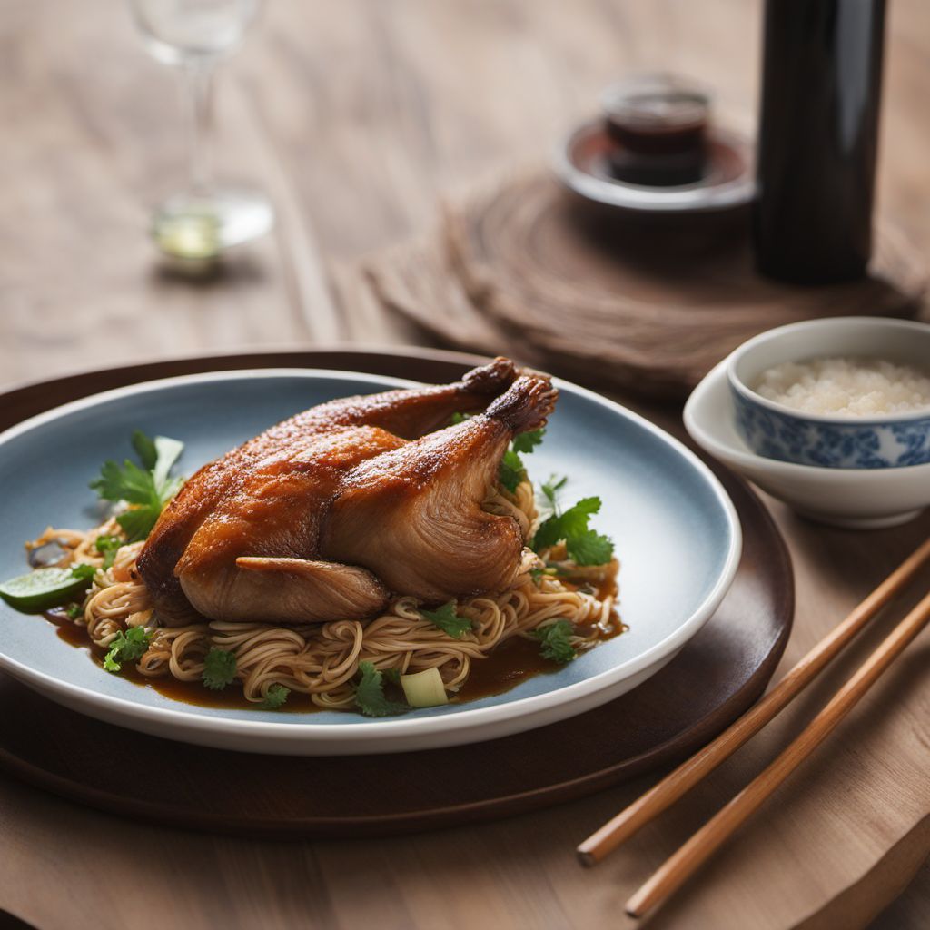 Stuffed Duck in Buddhist Style