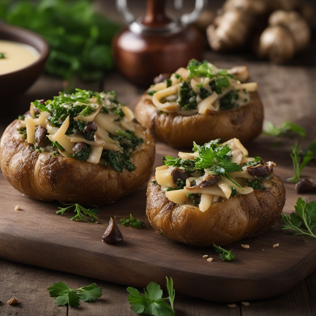 Stuffed Potatoes with a French Twist