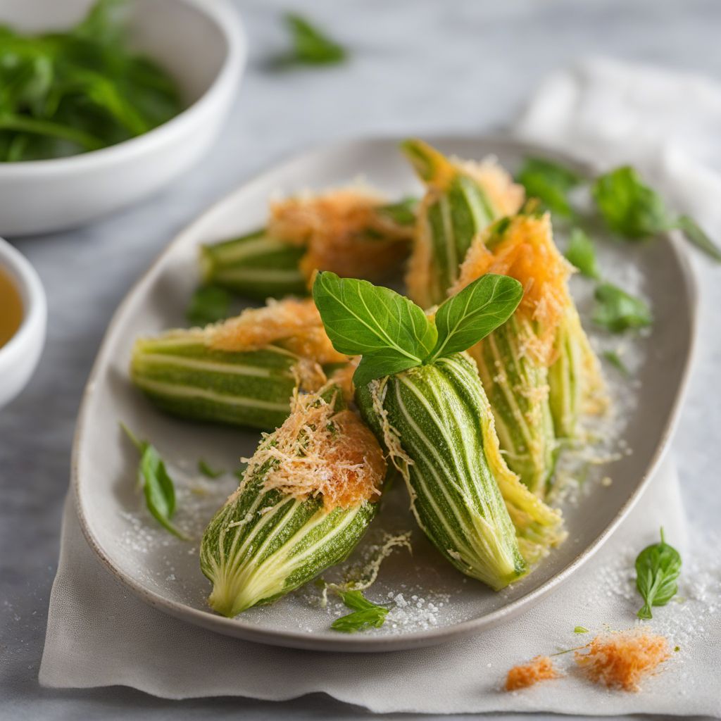 Stuffed Zucchini Blossoms