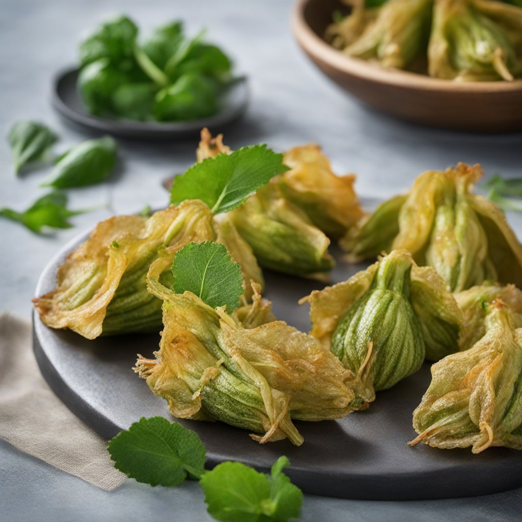 Stuffed Zucchini Blossoms