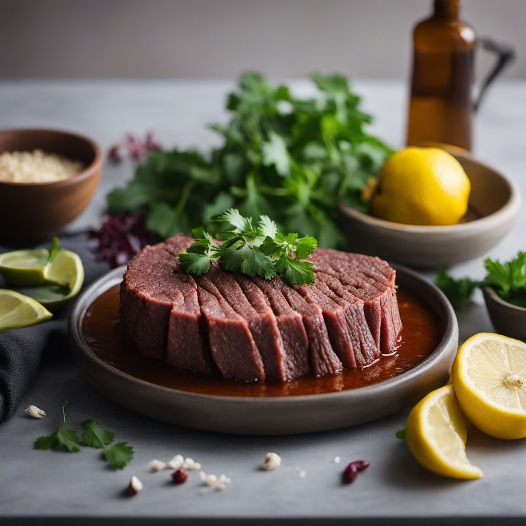 Sudanese Spiced Beef Head Terrine