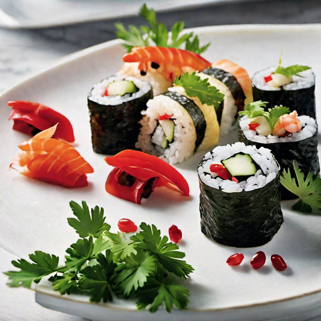 Mediterranean Sushi Rolls