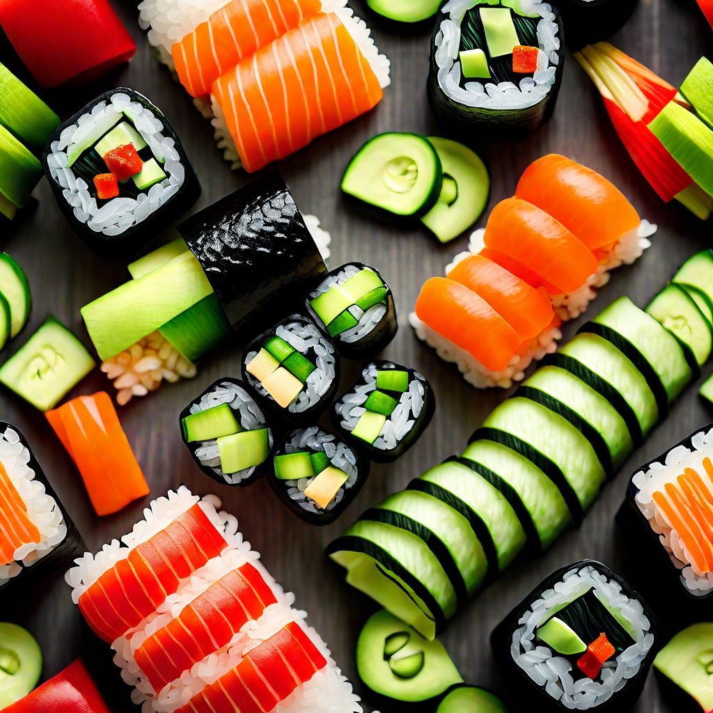 Vegetarian Sushi Rolls