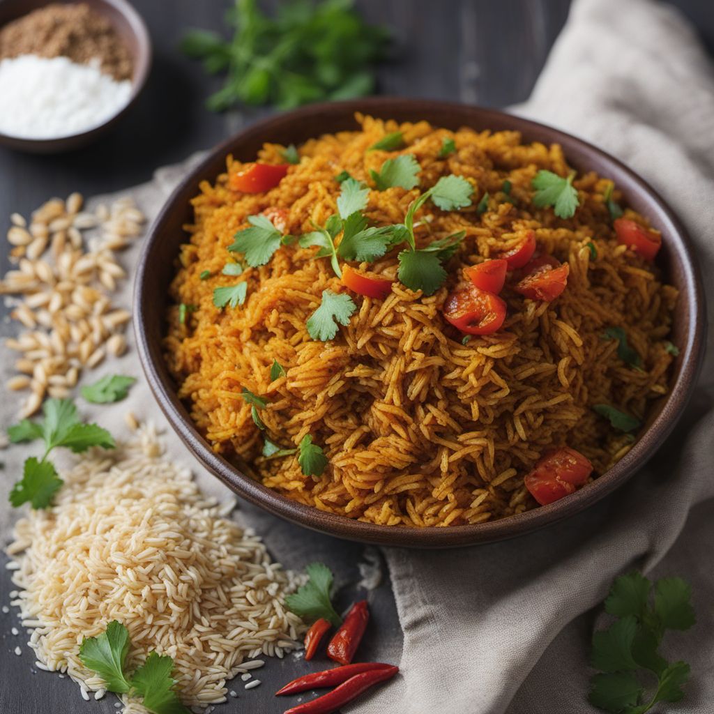 Suugo Suqaar with Spiced Rice